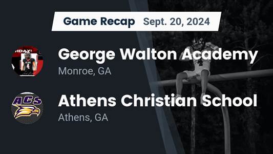 Football Game Preview: Athens Christian Eagles vs. Bethlehem Chr
