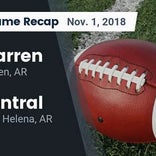 Football Game Recap: Central Arkansas Christian vs. Warren