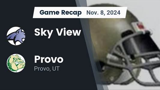 Football Recap: Friday's  Win Is Sky View's Seventh in Last Nine