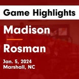 Rosman falls despite strong effort from  Kaesyn Mccoy