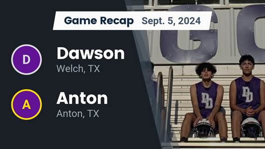 Football Recap: Anton Comes Up Short