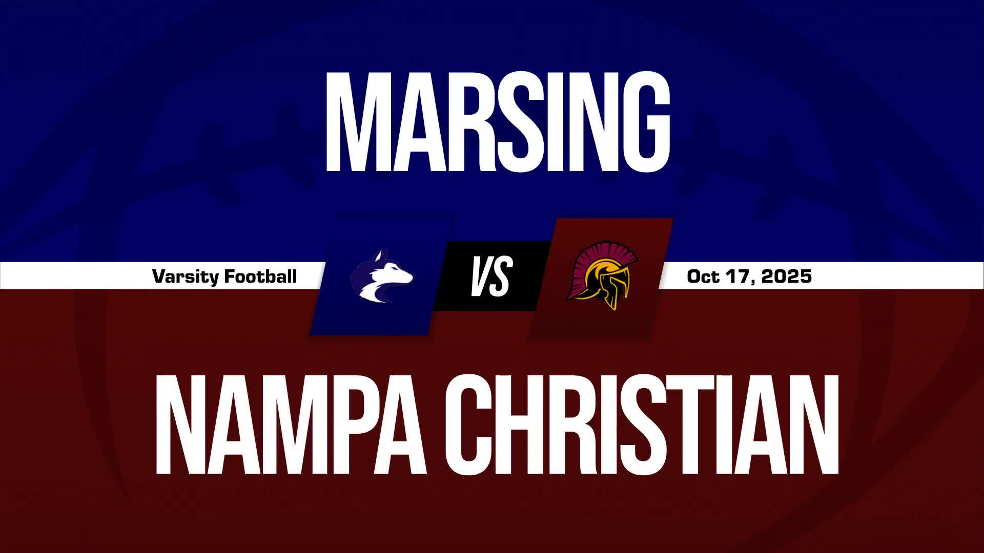Football Recap: Nampa Christian Picks Up Fourth Consecutive  Win + How To Watch