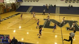 Western Reserve girls basketball highlights McDonald High School