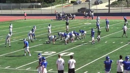 Oaklee Spens's highlights Blue vs. White Scrimmage