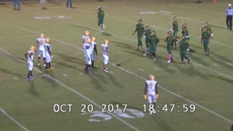 Cape Fear football highlights Pine Forest High School