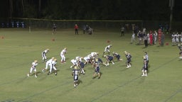 Hilton Head Christian Academy football highlights John Paul II Catholic School