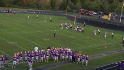 Columbia River football highlights vs. Mark Morris High Sch