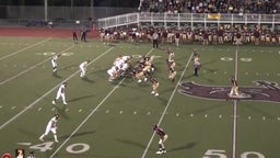 St. Mark's football highlights St. Elizabeth High School