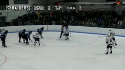 Hudson ice hockey highlights Superior High School