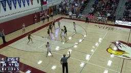 Pella Christian girls basketball highlights Eddyville-Blakesburg-Fremont