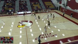Pella Christian girls basketball highlights Knoxville High School