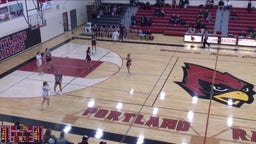Portland girls basketball highlights Okemos High School