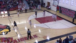 Portland girls basketball highlights Lansing Catholic High School