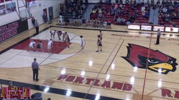 Portland basketball highlights Ovid-Elsie High School