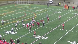 Pembroke football highlights North Quincy High School