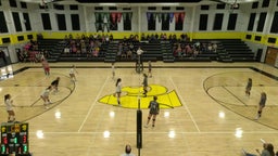 Janesville volleyball highlights Clarksville High School