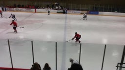 Mankato West ice hockey highlights vs. Red Wing High School