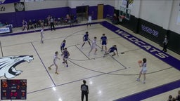 West Stokes basketball highlights McMichael High School