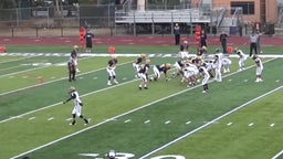 Everett Alvarez football highlights vs. Menlo High School