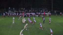 Foxborough football highlights vs. Milford High School