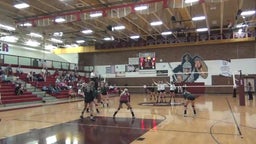 Berthoud volleyball highlights vs. Roosevelt High