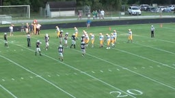 West Davidson football highlights vs. Ledford High School