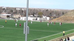 Walsh girls soccer highlights vs. Riverton High School