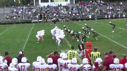 Northeastern football highlights vs. Catholic Central