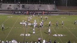 Union Pines football highlights Cummings High School