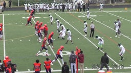 Green Street Academy football highlights Douglass High School