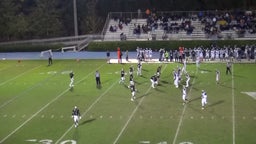 Landmark Christian football highlights Wesleyan School