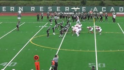 Western Reserve Academy football highlights Mathews High School