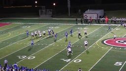 St. Cloud Cathedral football highlights Milaca High School