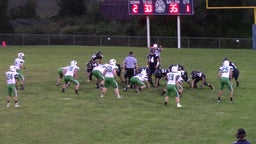 Green football highlights vs. Hannah, WV