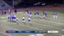 Highlands Ranch football highlights Columbine High School