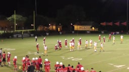 Whittier Christian football highlights Poinciana High School