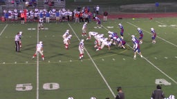 Rocky Hill football highlights vs. Tolland High School
