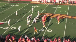 Muncie Central football highlights McCutcheon High School