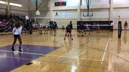 Warren volleyball highlights vs. Marshall High School