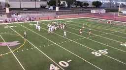 Linfield Christian football highlights Bell Gardens High School