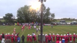 Bishop Ryan football highlights Des Lacs-Burlington High School