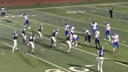 Prince of Peace football highlights vs. Shelton High School