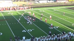 Perryton football highlights Bushland High School