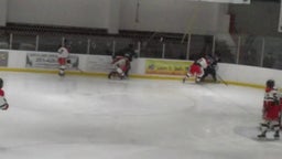 North Branford ice hockey highlights vs. Fairfield Warde - Ludlowe