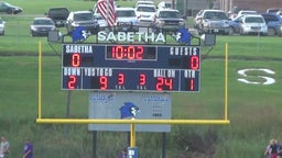 Sabetha football highlights Nemaha Central High School