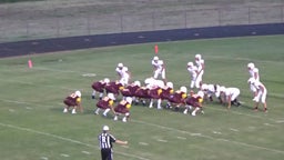 S & S Consolidated football highlights Collinsville High School