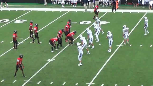 Watch this highlight video of Brandon Taylor of the Clear Brook (Friendswood, TX) football team in its game vs. Brazoswood on Oct 31, 2015