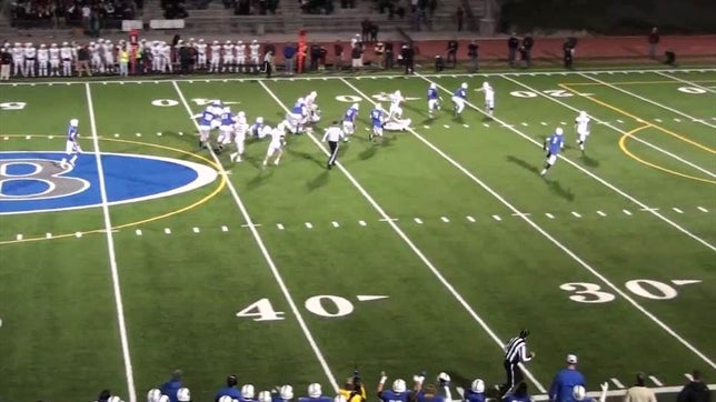 Watch this highlight video of Milan Grice of the Rancho Bernardo (San Diego, CA) football team in its game vs. Sacred Heart Prep on Dec 19, 2015