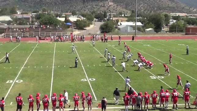 Watch this highlight video of Andru Sanchez of the Cobre (Bayard, NM) football team in its game vs. Aztec High School on Sep 26, 2015