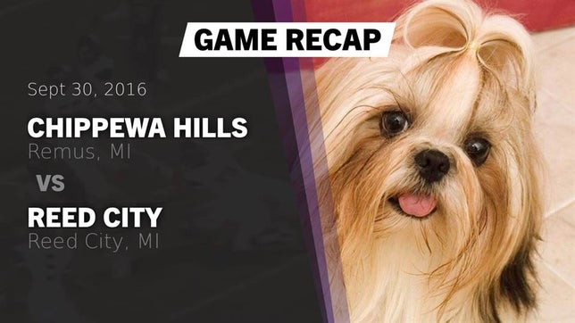 Watch this highlight video of the Chippewa Hills (Remus, MI) football team in its game Recap: Chippewa Hills  vs. Reed City  2016 on Sep 30, 2016